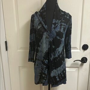 Kathmandu Imports Small Stylish Black and blue Jacket